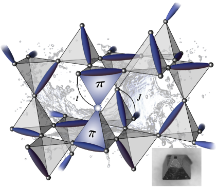 Resonating valence bond state on a kinetically frustrated pyrochlore lattice
